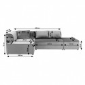 Canapé Infinity Antique Ottoman gauche gris Kare Design