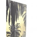 Tableau en verre Metallic Palms120x180cm Kare Design