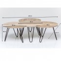 Table basse Puro 4/set Kare Design