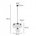 Suspension Lasmina Kare Design