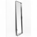 Miroir Curve rectangulaire cuivre 200x70cm Kare Design