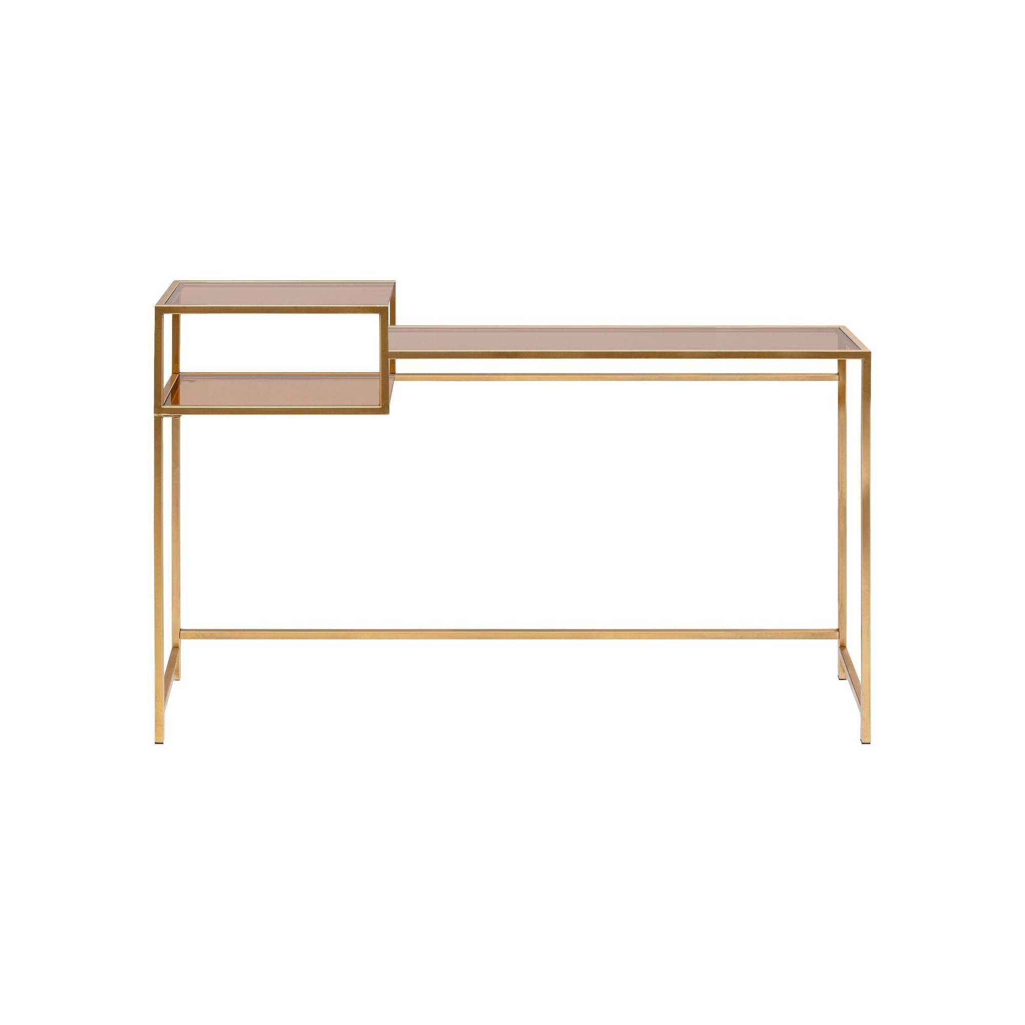 Bureau Loft 134x60cm doré Kare Design