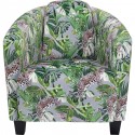 Fauteuil Cigar Lounge Jungle léopards Kare Design
