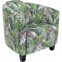 Fauteuil Cigar Lounge Jungle léopards Kare Design