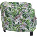 Fauteuil Cigar Lounge Jungle léopards Kare Design