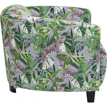 Fauteuil Cigar Lounge Jungle léopards Kare Design