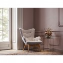 Table d'appoint Ice noir 40cm Kare Design