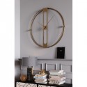 Horloge murale Clip Gold 60cm Kare Design