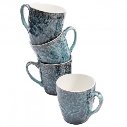 Tasses Mustique set de 4 Kare Design
