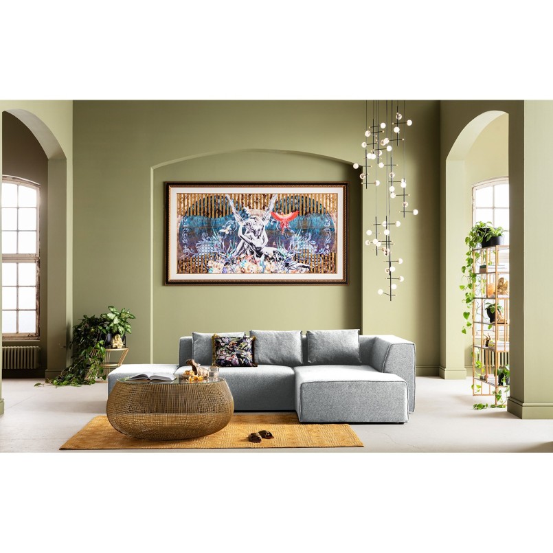 Tableau ancadré Lovers 180x106cm