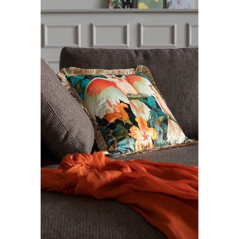 Coussin Parrots Life 45x45cm