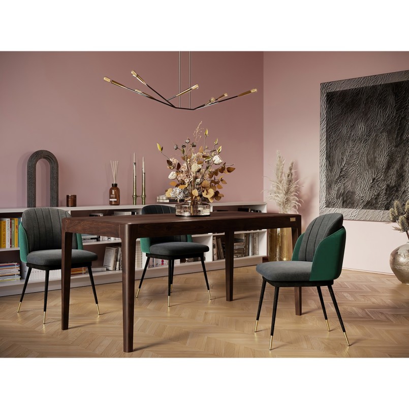 Table Brooklyn walnut Kare Design
