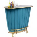 Bar After Work velours bleu Kare Design