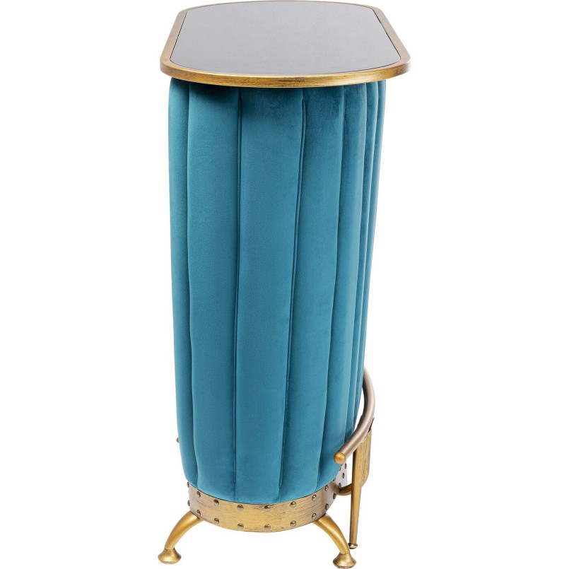 Bar After Work velours bleu Kare Design