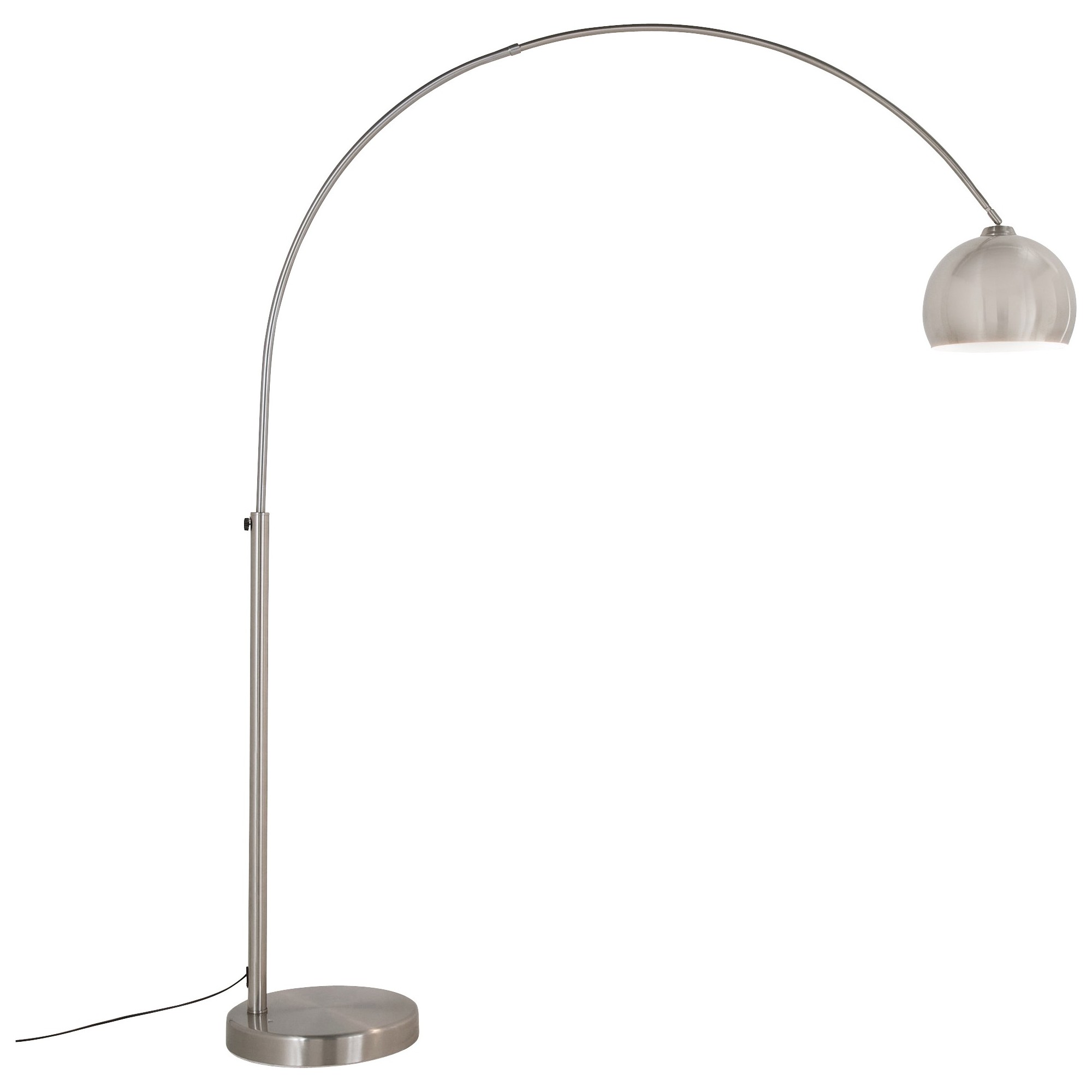 Lampadaire Lounge 175cm gris métallique Kare Design