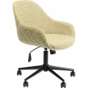 Chaise de bureau pivotante Margot verte Kare Design