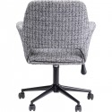 Chaise de bureau pivotante Marianne grise Kare Design