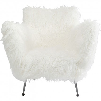 Fauteuil Goldfinger blanc Kare Design
