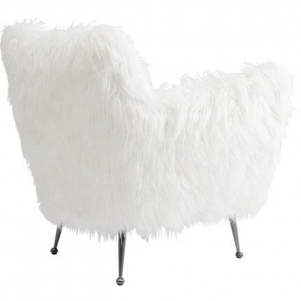 Fauteuil Goldfinger blanc Kare Design