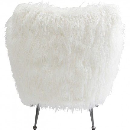 Fauteuil Goldfinger blanc Kare Design