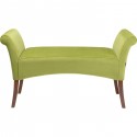 Banc Motley Astoria velours vert Kare Design