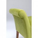 Banc Motley Astoria velours vert Kare Design