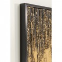 Peinture à l'huile Frame Abstract noir 80x120cm Kare Design