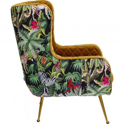 Fauteuil Nona tropical Kare Design