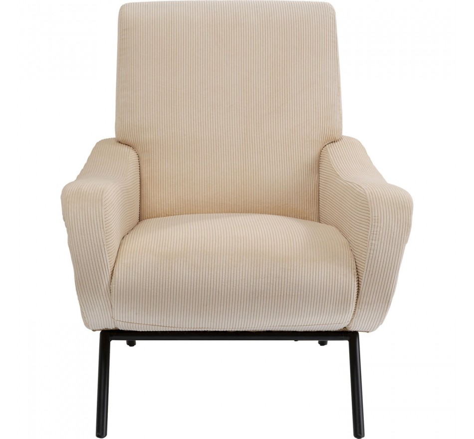 Fauteuil Sunwell crème Kare Design
