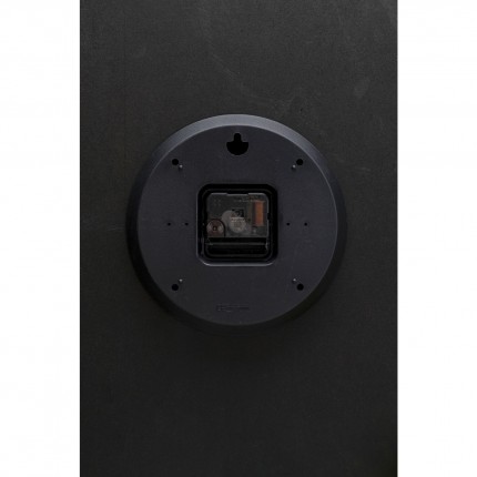 Horloge murale Andrea 60cm noire Kare Design