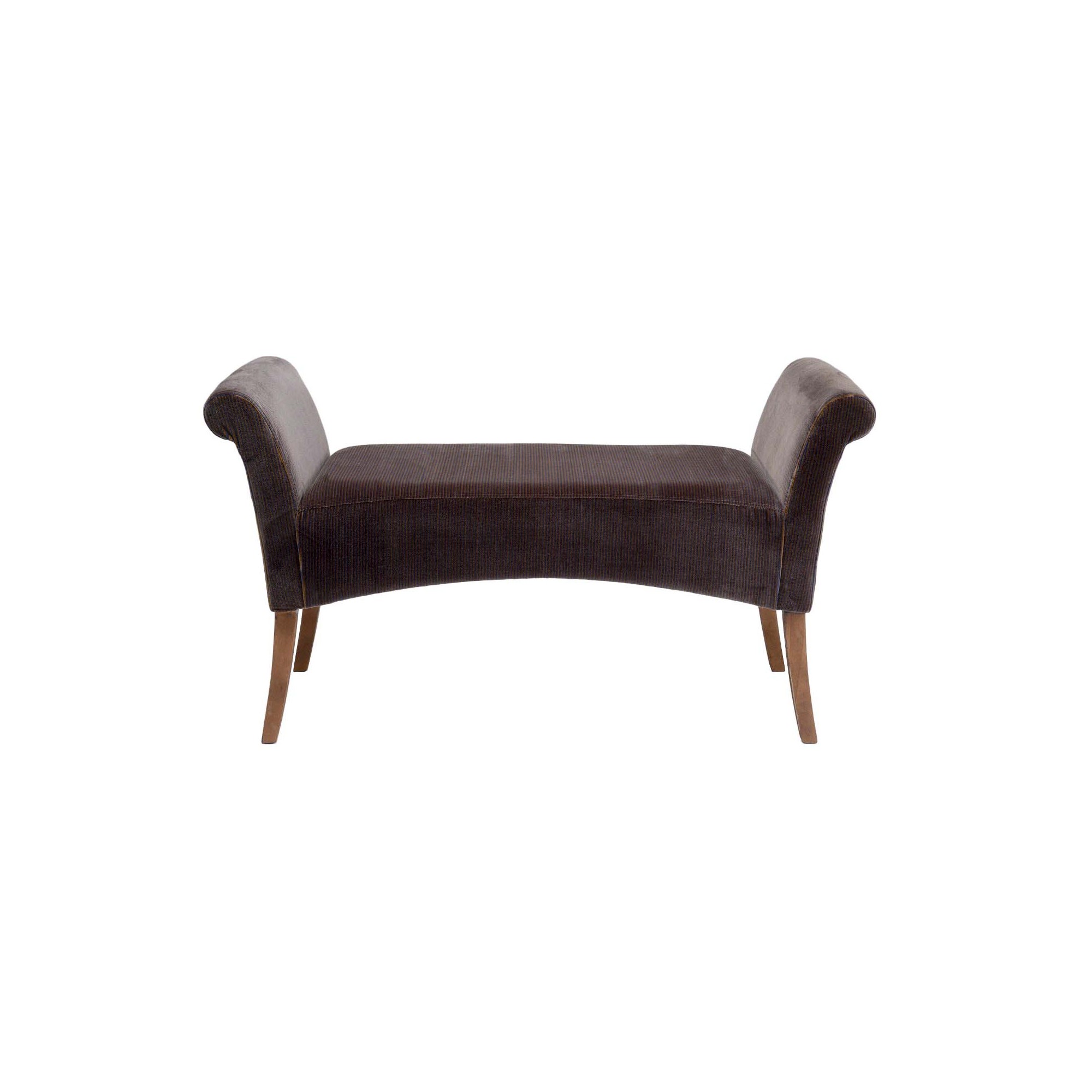 Banc Motley velours marron Kare Design