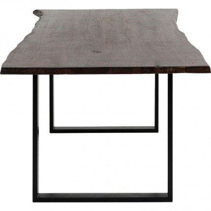 Table Harmony noyer noire 200x100cm Kare Design