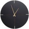 Horloge murale Andrea 60cm noire Kare Design
