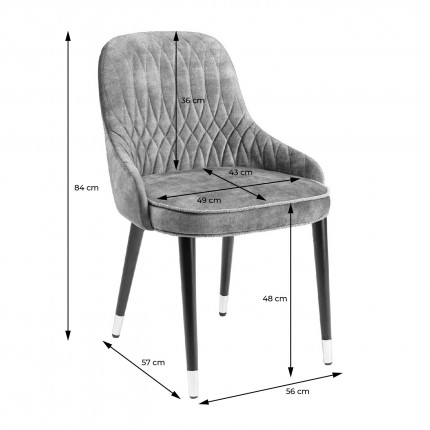 Chaise Catania Kare Design