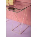 Bureau en verre Polar 135x65cm Kare Design