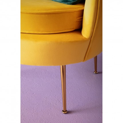 Fauteuil Water Lily jaune Kare Design