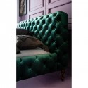 Lit Desire velours vert 160x200cm Kare Design
