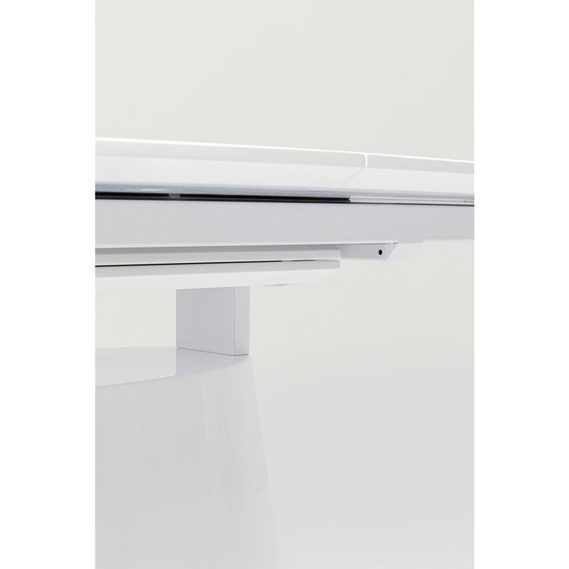 Extension Table Benvenuto White 200(50)x110cm Kare Design