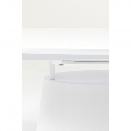 Extension Table Benvenuto oval white Kare Design