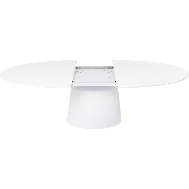Extension Table Benvenuto White 200(50)x110cm Kare Design