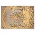Tapis Carré Kelim Pop jaune 240x170 Kare Design