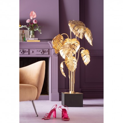 Lampadaire feuilles de Monstera 149cm Kare Design