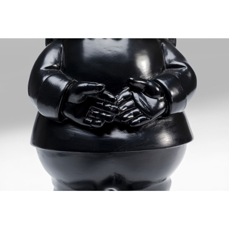 Figurine décorative Nain Standing noir-doré 30
