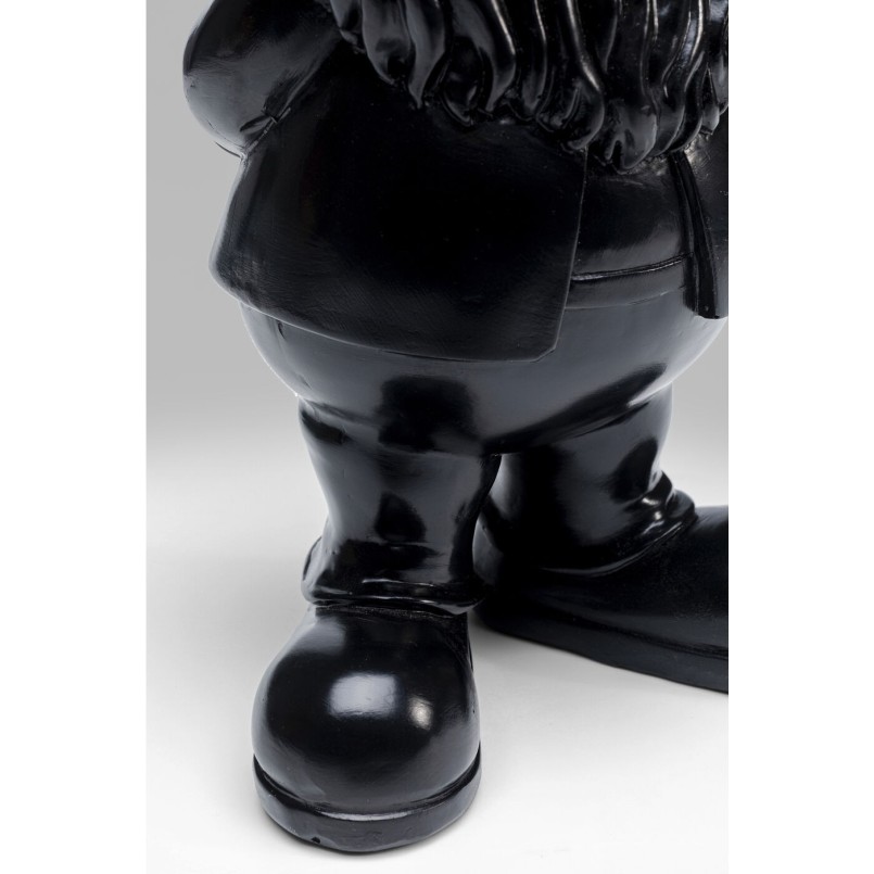 Figurine décorative Nain Standing noir-doré 30