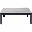 Table basse de jardin dépliante Happy Day noire Kare Design