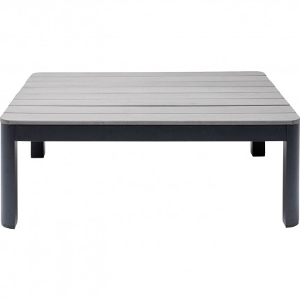 Table basse de jardin dépliante Holiday noire Kare Design