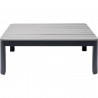 Table basse de jardin dépliante Happy Day noire Kare Design