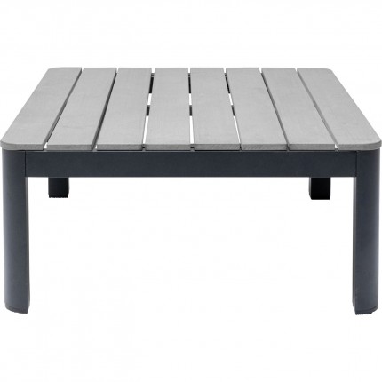 Table basse de jardin dépliante Holiday noire Kare Design