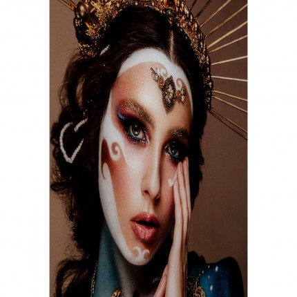 Tableau en verre Magic Goddess 100x150cm