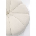 Fauteuil pivotant Peppo Lounge crème Kare Design